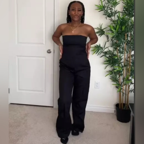 Zara Cargo Jumpsuit - Picture 5 of 6